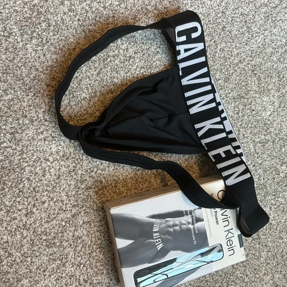 BOX FRESH Calvin Klein Men's Black Jock - Picture 5 of 6